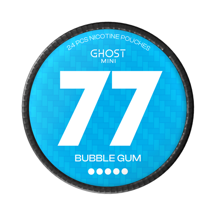 77 GHOST Mini Bubble Gum Extra Strong
