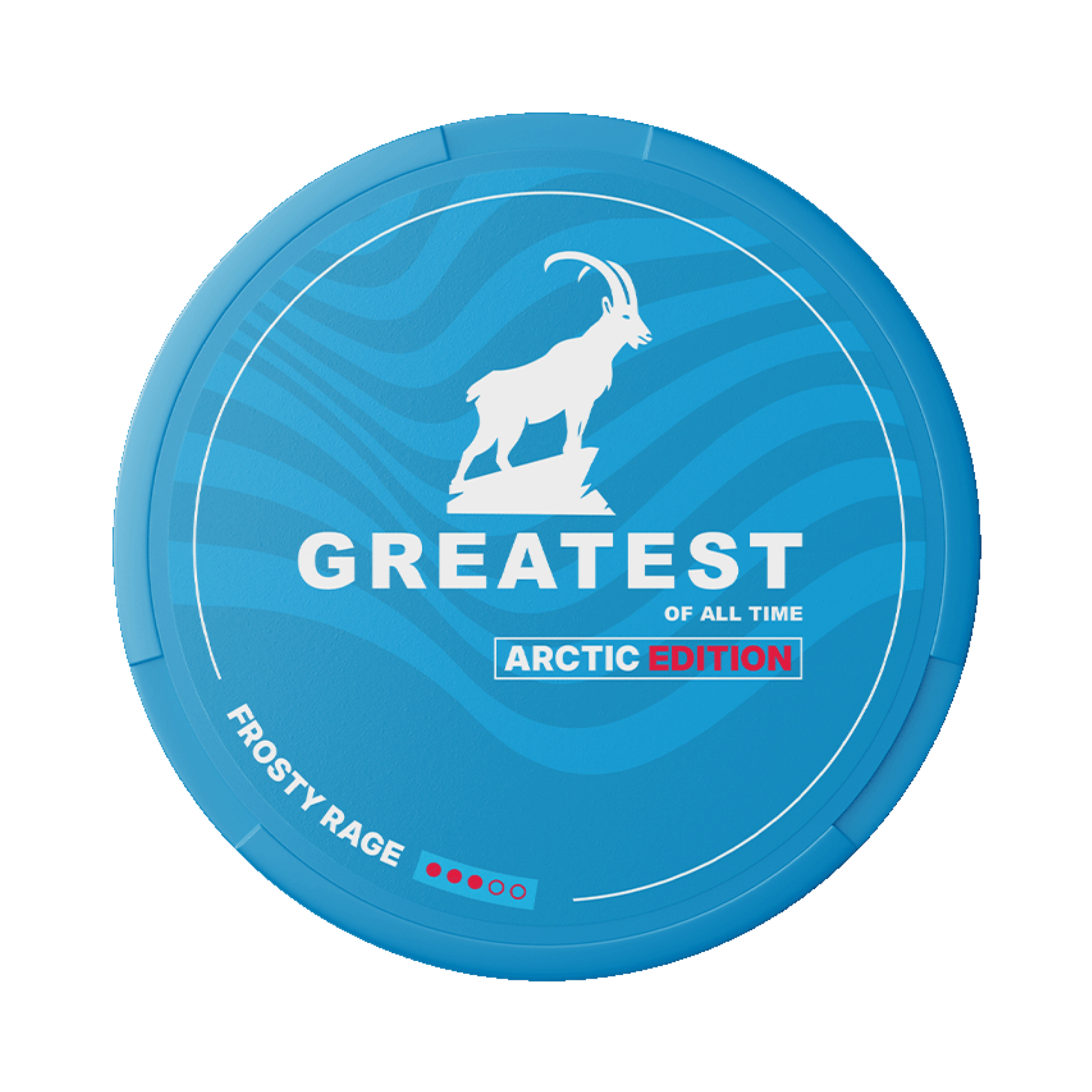 Greatest Arctic Edition nicotine pouch can – Slim dry, 10mg, 20 pouches
