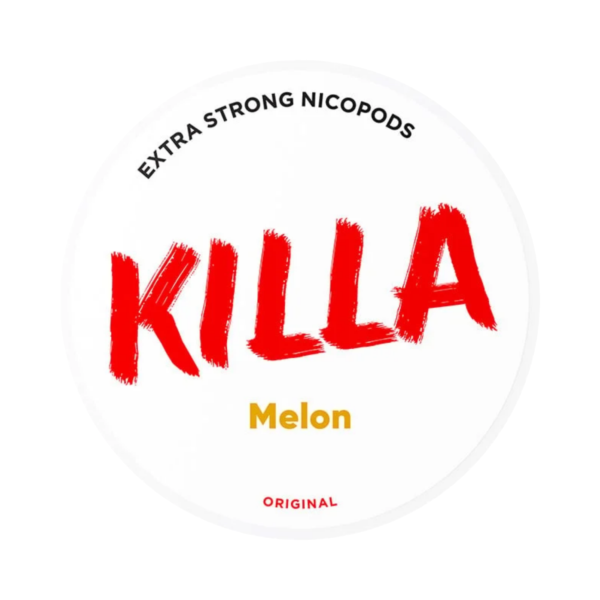 KILLA Melon nicotine pouch can – Slim moist, 12.8mg, 20 pouches