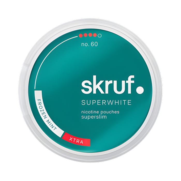 Skruf No.60 Frozen Mint Superslim Xtra Strong