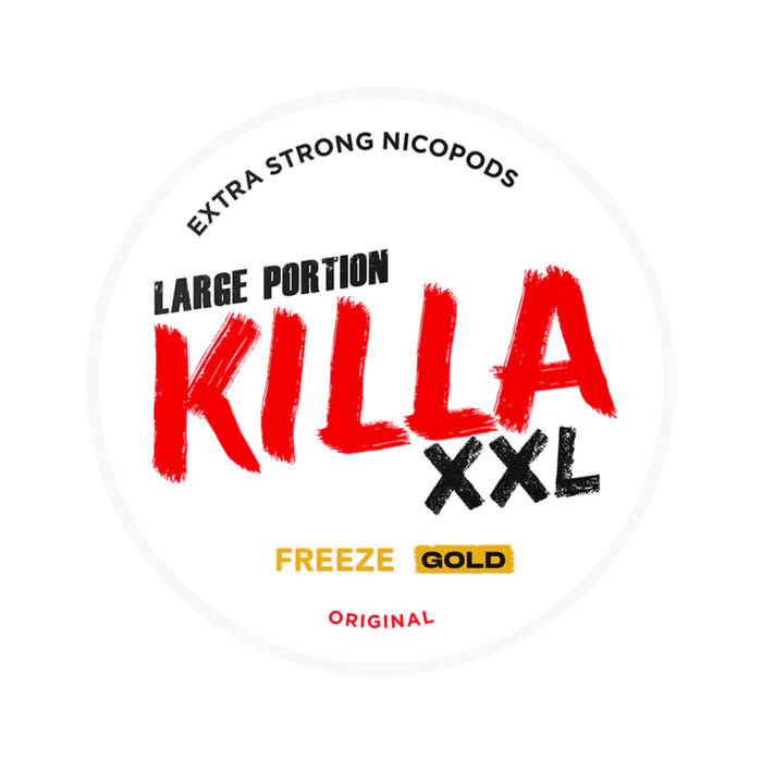 KILLA XXL Large Portion Freeze Gold