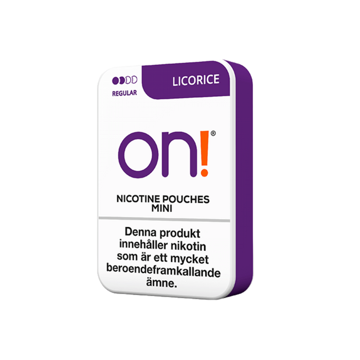 On! Licorice Regular