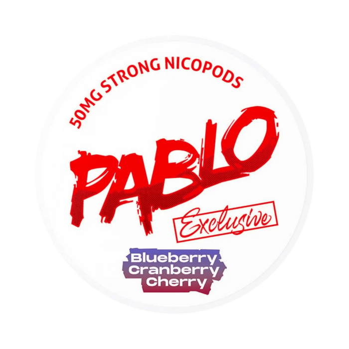 Pablo Exclusive Blueberry Cranberry Cherry 50mg
