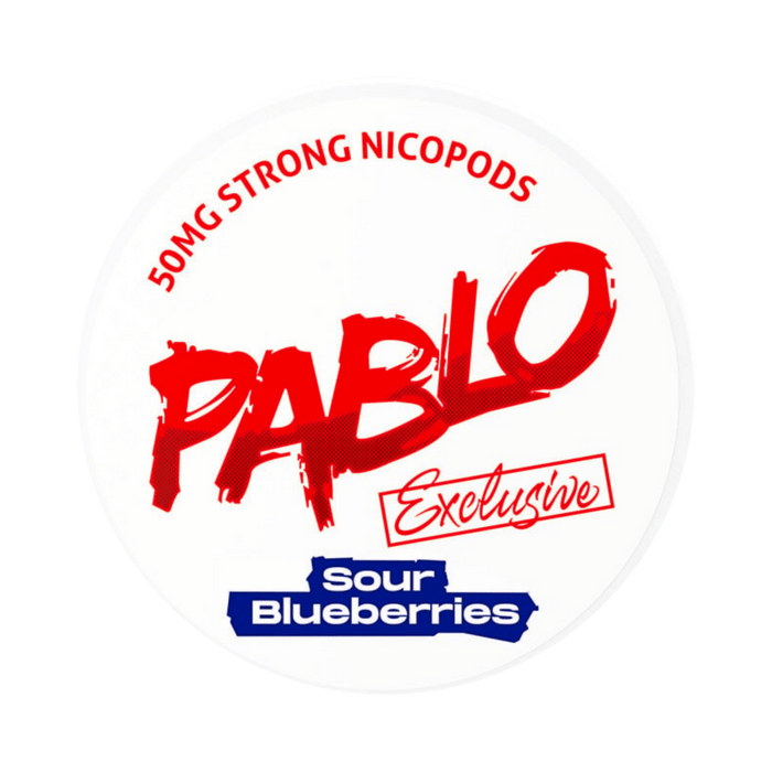 Pablo Exclusive Sour Blueberries 50mg