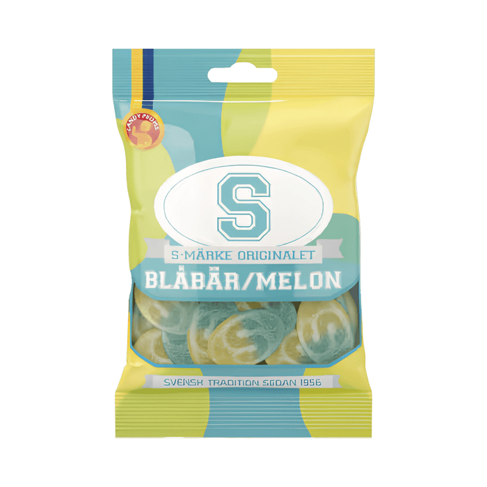 S-Märke Bllueberry/Melon 80g
