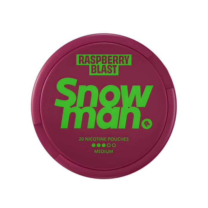 Snow Man Raspberry Blast Medium
