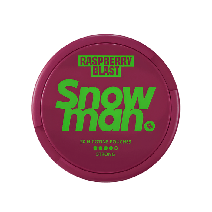 Snow Man Raspberry Blast Strong