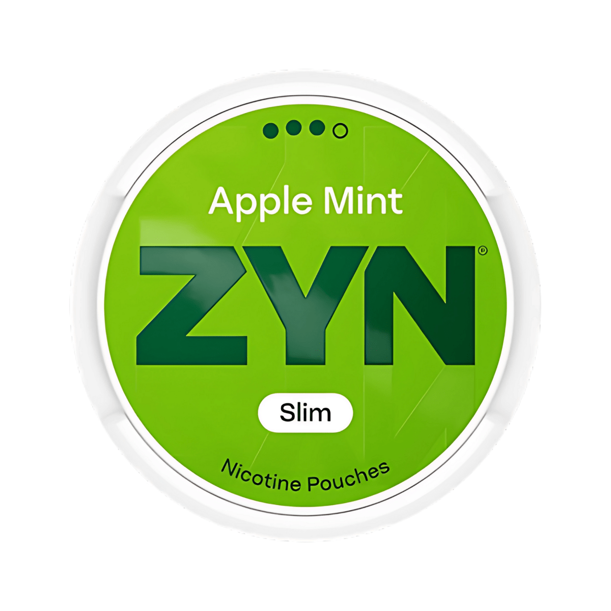 Can Of Zyn Apple Mint strong - Nicotine pouches